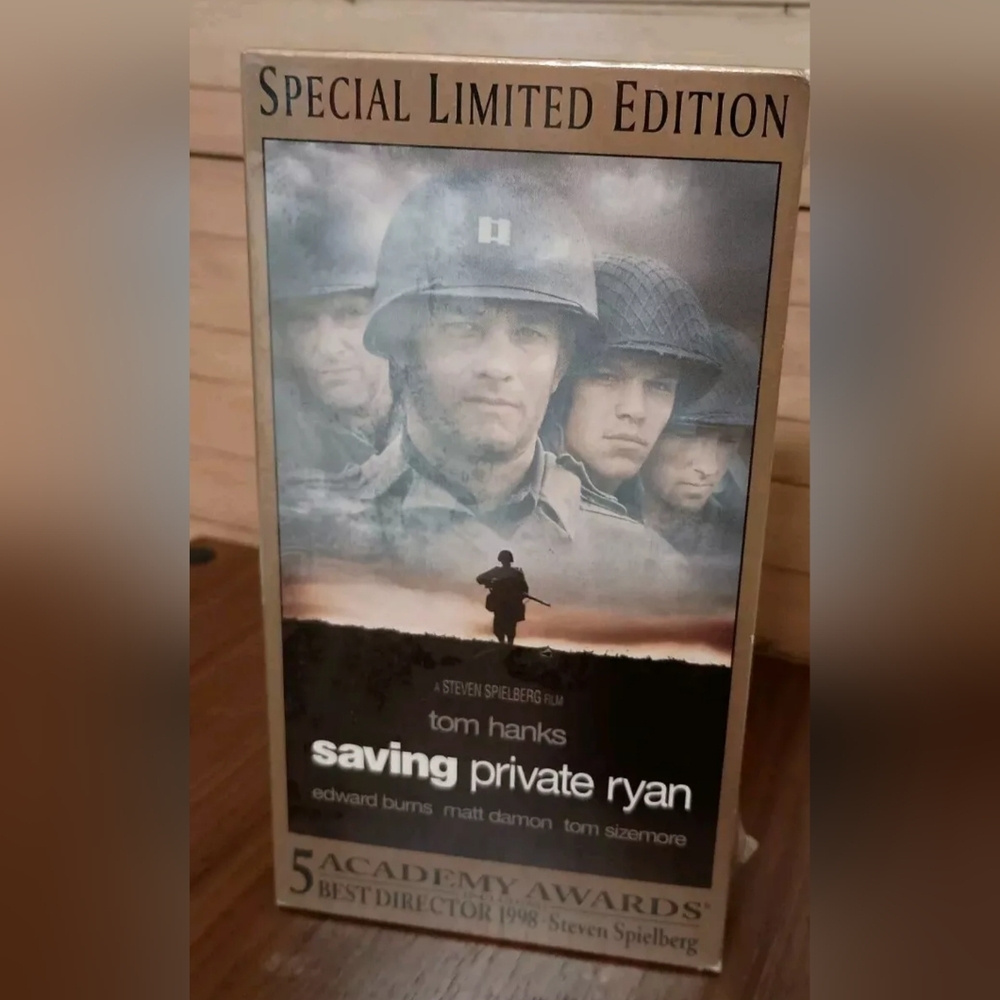 Saving Private Ryan sealed VHS tape two tapes